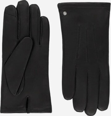 Roeckl Full Finger Gloves 'Leuk' in Black: front