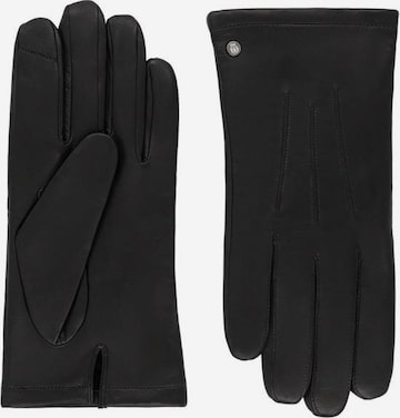 Gants 'Leuk' Roeckl en noir : devant