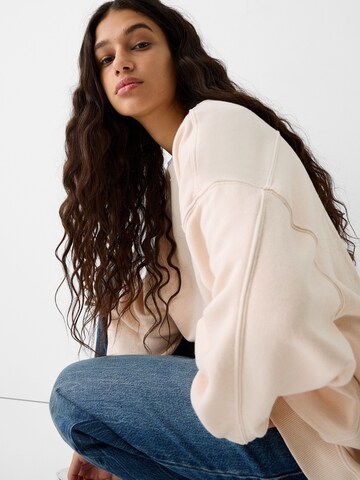 Bershka Sweatshirt i rosa