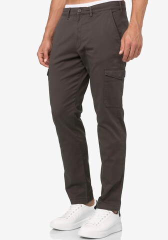 INDICODE Regular Cargo Pants in Grey