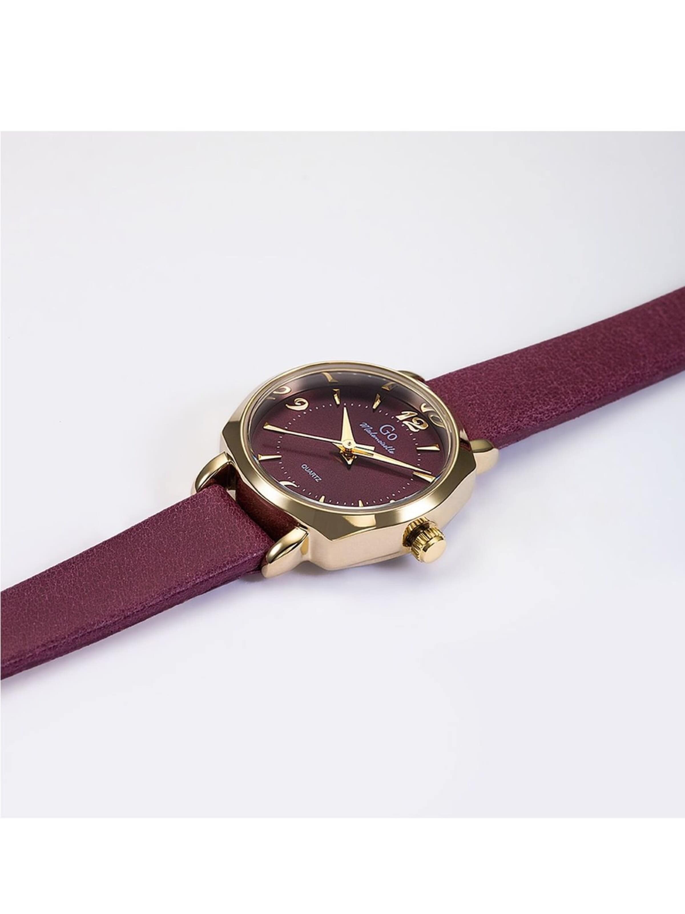 GO GirlOnly - Reloj analógico en oro