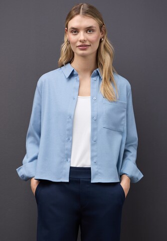 STREET ONE Blouse in Blue: front