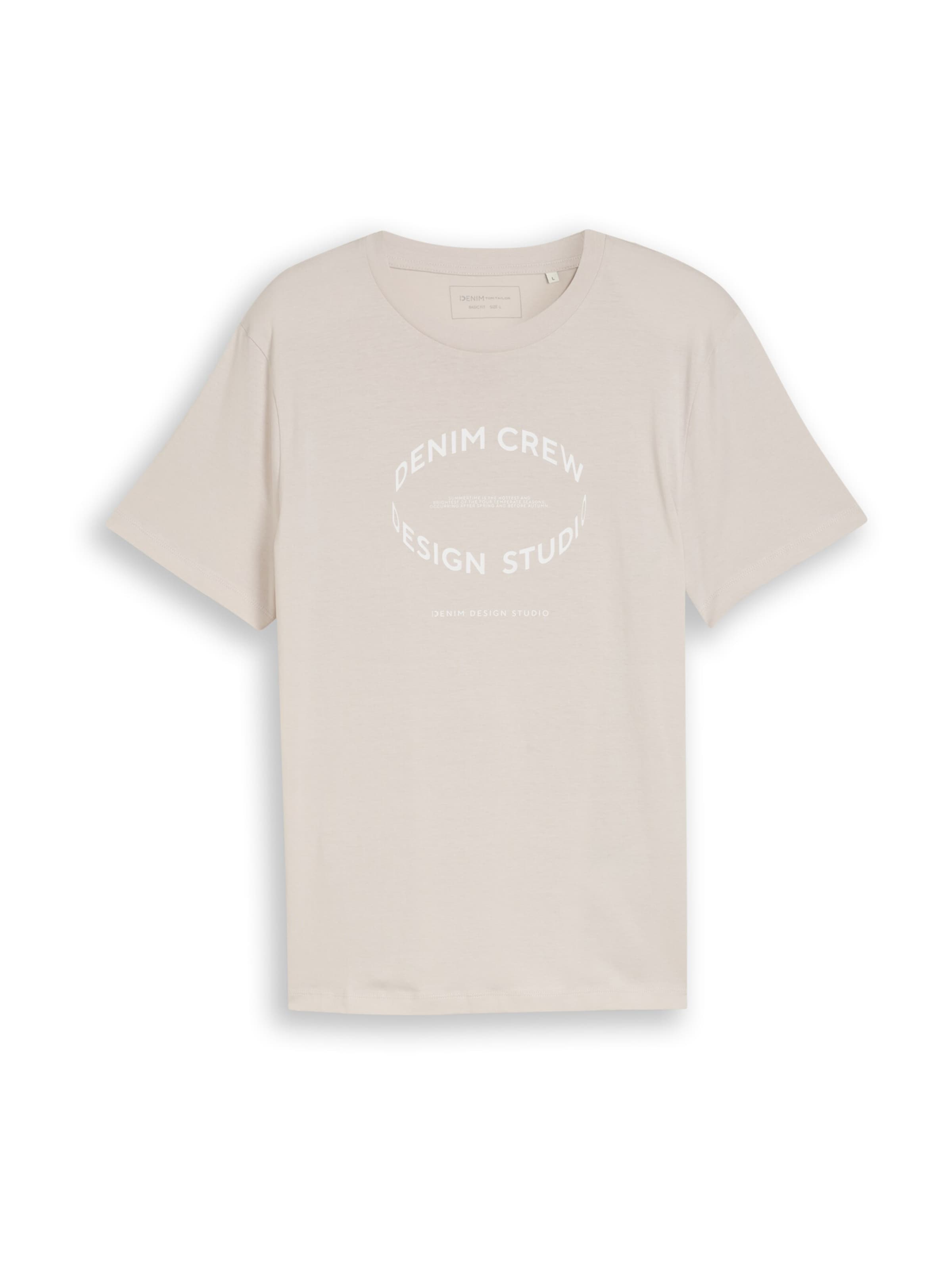 TOM TAILOR DENIM - Camiseta en gris: frente
