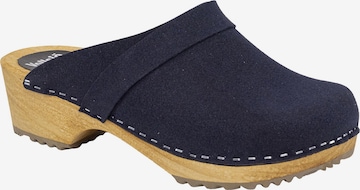 Vollsjö Clogs '125-901S-D' in Blau: Vorderseite