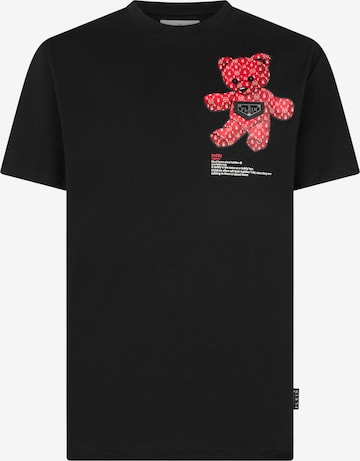 Maglietta di Philipp Plein in nero: frontale