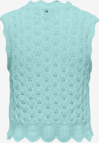 ONLY Knitted Top 'LUNA' in Blue