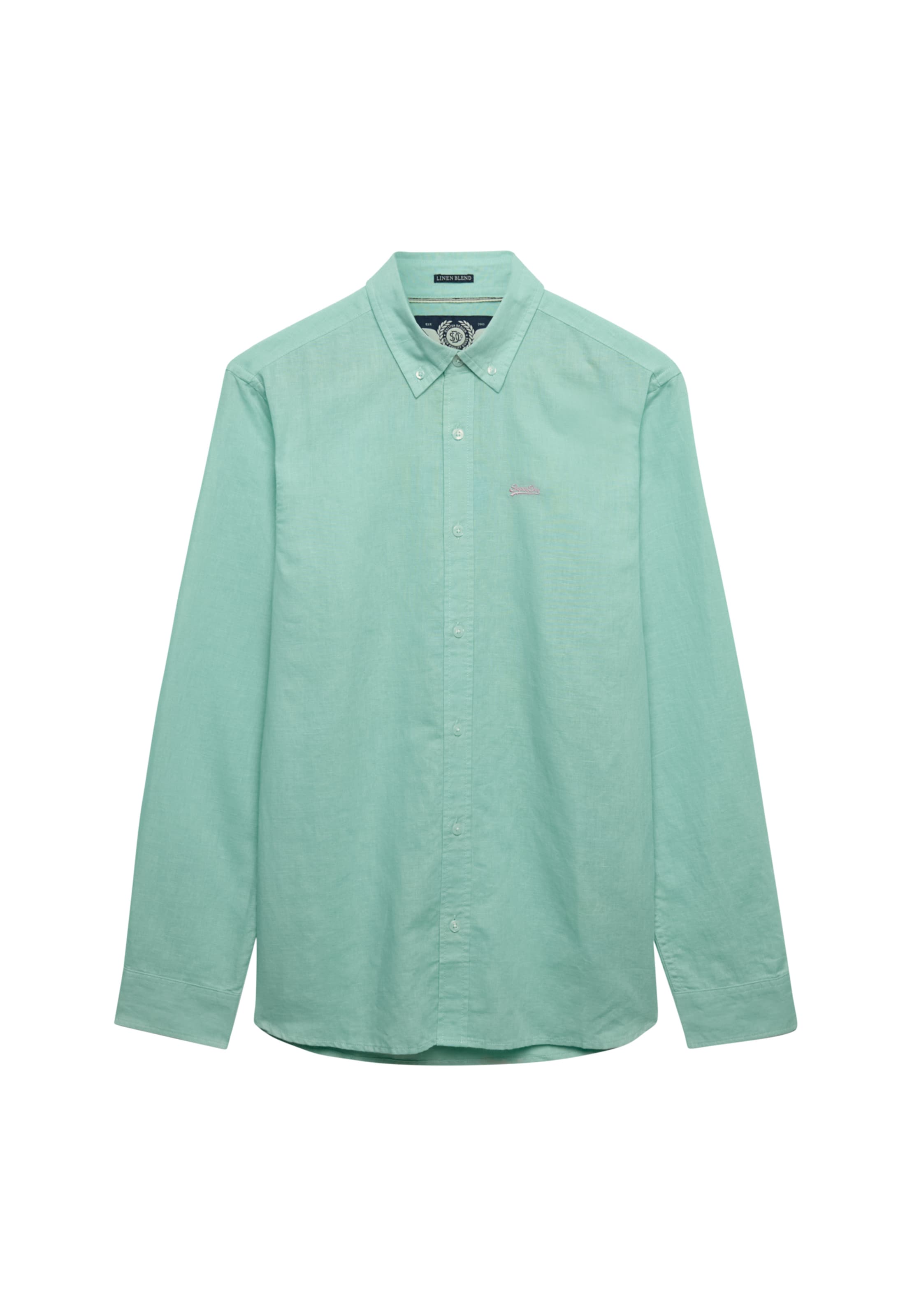 Superdry & Co Hemd in Grün: Vorderseite