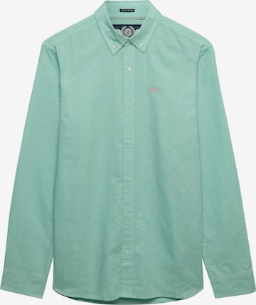 Chemise Superdry & Co en vert : devant