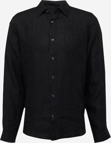 GAP - Regular Fit Camisa em preto: frente