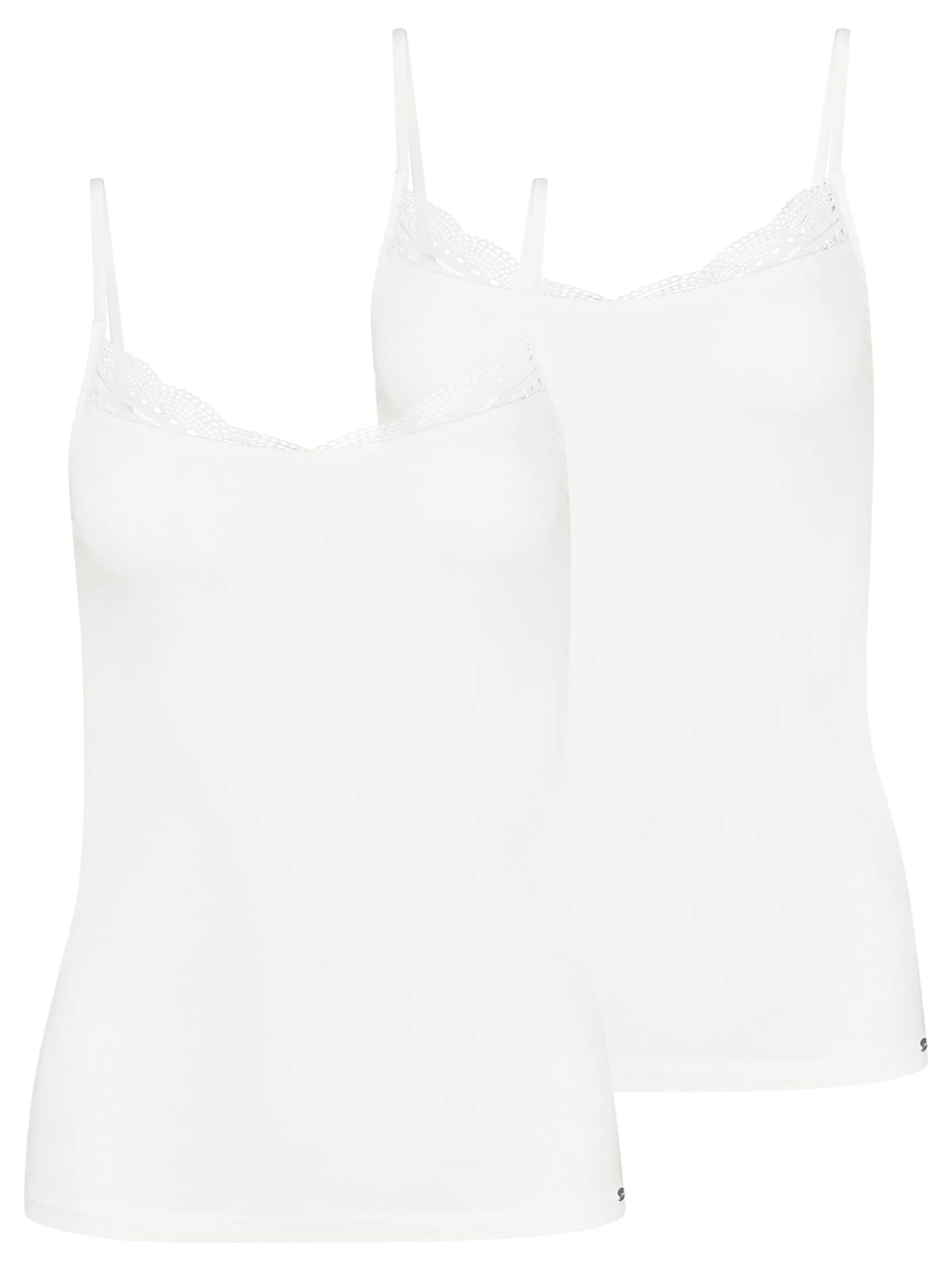 Skiny Undershirt 'Classicotton' in White: front