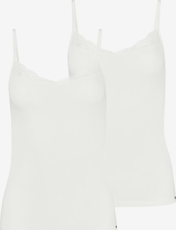 Skiny Undershirt 'Classicotton' in White: front