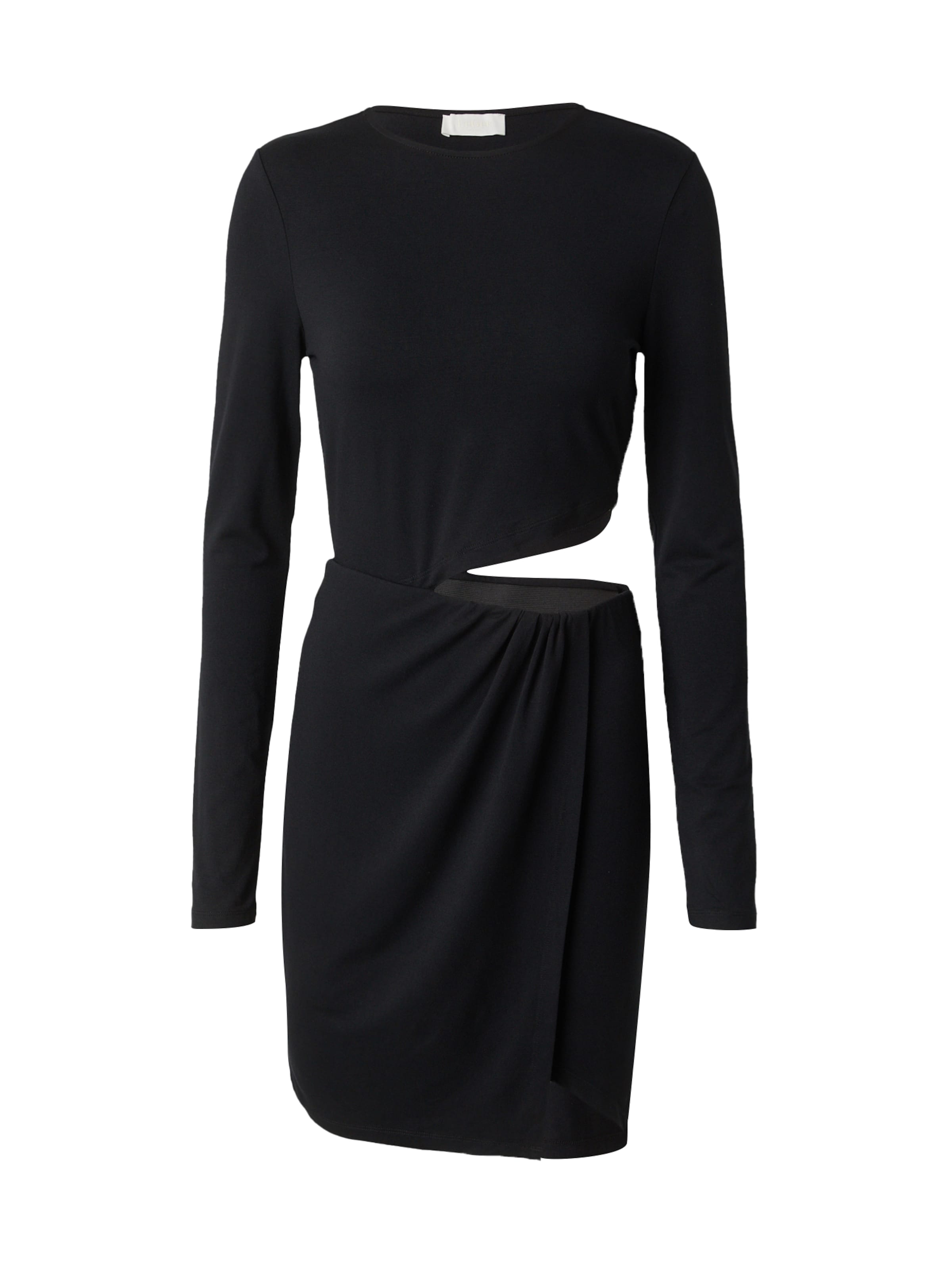 LeGer by Lena Gercke Рокля 'Farina' в черно: отпред