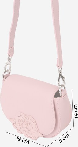 Fiorucci - Mala de ombro 'Plaque' em rosa