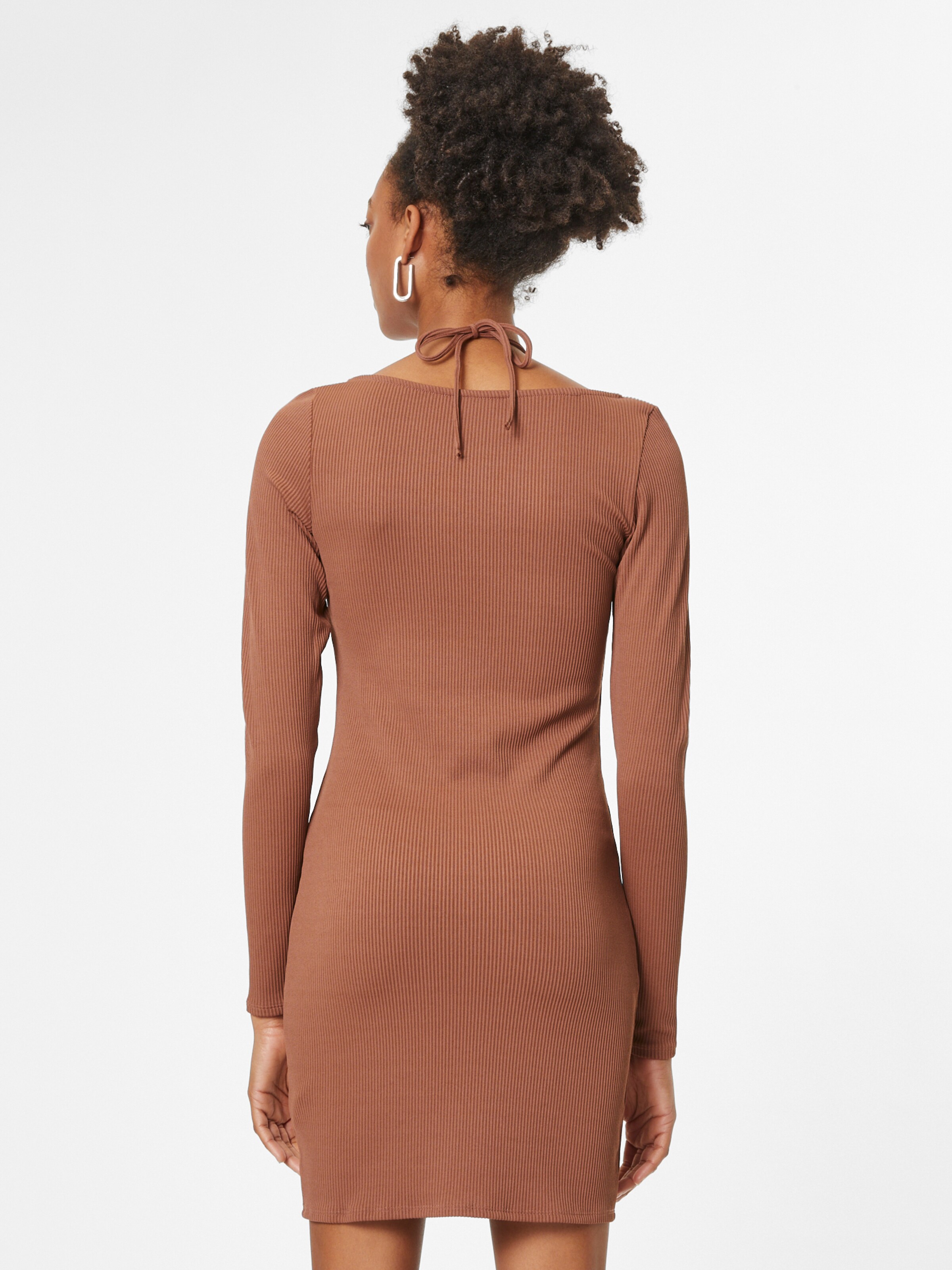 Frauen Große Größen Monki Kleid 'Blair' in Rostbraun - BX60785 Frauen Große Größen Monki Kleid 'Blair' in Rostbraun - BX60785