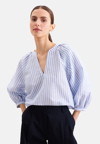 SEIDENSTICKER Bluse in Blau: Vorderseite