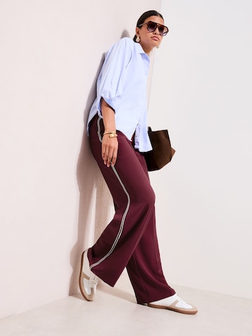 Friends Like These Široke hlačnice Hlače na rob | rdeča barva