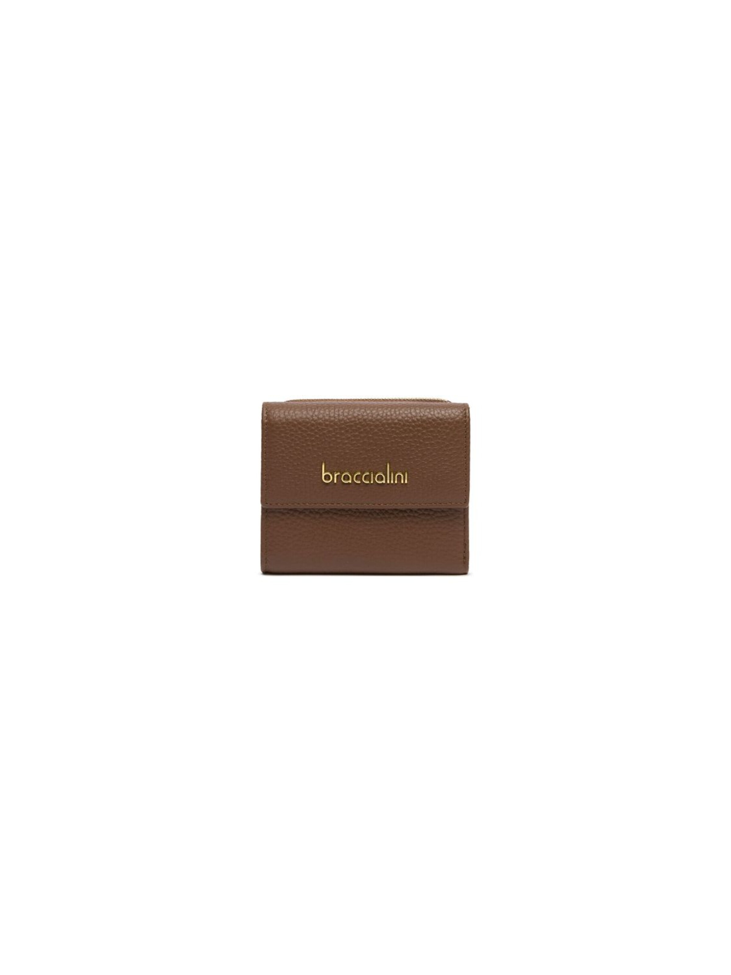 Braccialini - Cartera 'Basic' en marrón: frente