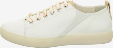 Paul Green Athletic Lace-Up Shoes in White: front