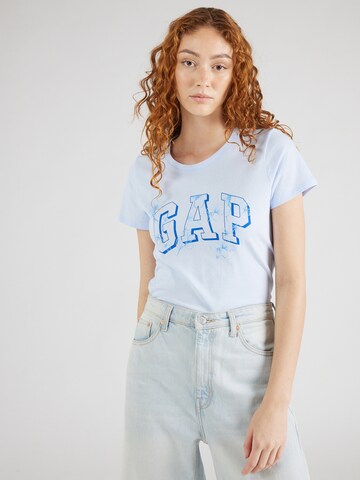GAP Футболка 'Classic' в Синий: спереди