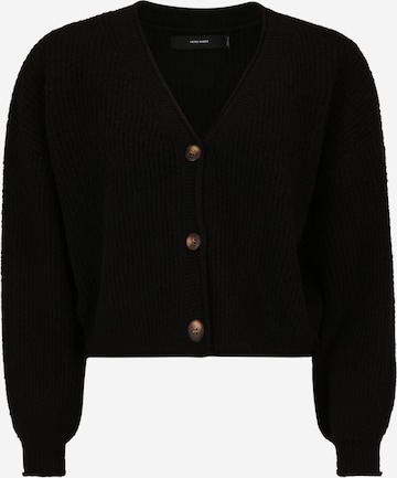 Vero Moda Petite Knit Cardigan 'Yvonne' in Black: front