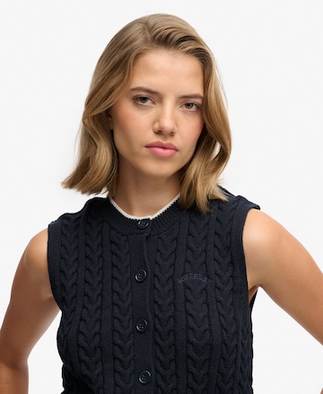 Tops en tricot Superdry en bleu