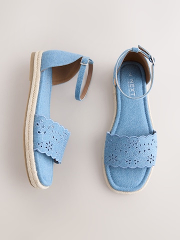 Sandales Next en bleu