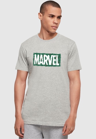 ABSOLUTE CULT Shirt 'Marvel - Holly' in Grijs: voorkant