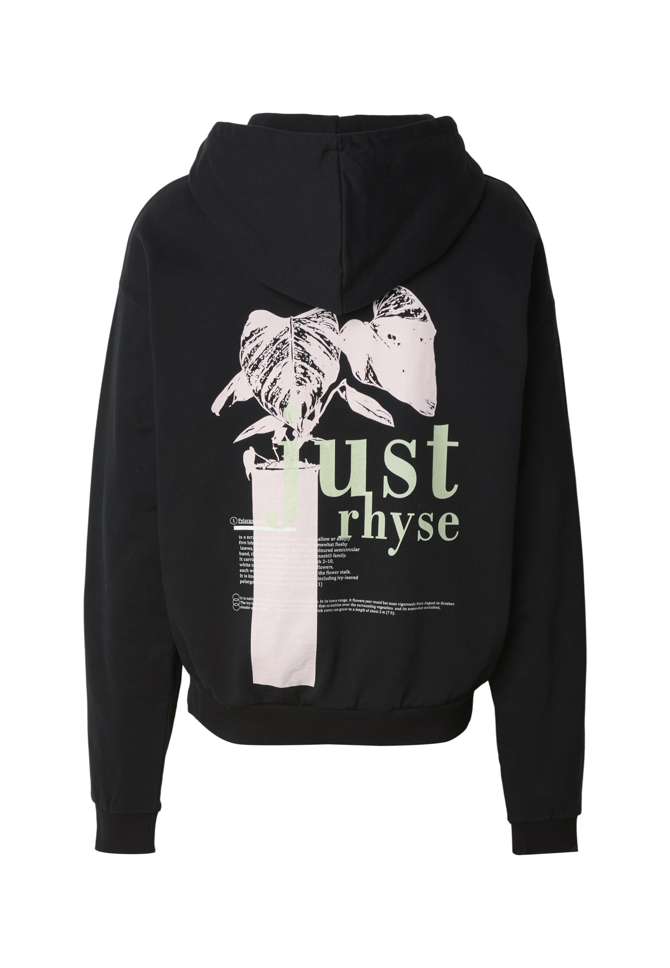 Sweat-shirt Just Rhyse en noir