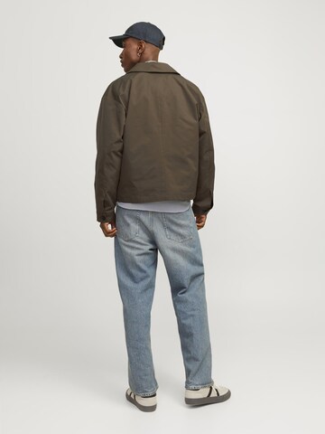 JACK & JONES - Chaqueta de entretiempo en marrón