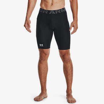 UNDER ARMOUR Skinny Urheilualushousut värissä musta: etupuoli