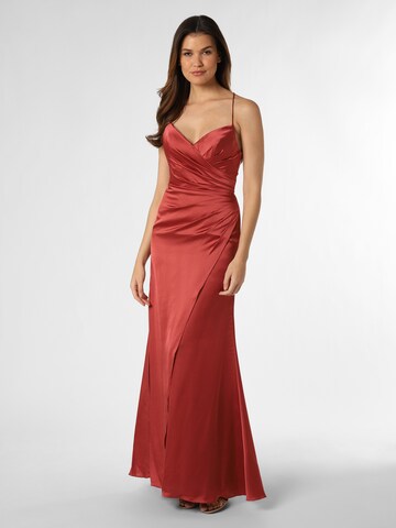 Luxuar Fashion Evening Dress ' ' in Brown: front
