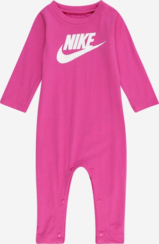 Nike Sportswear Ползунки/боди в Ярко-розовый: спереди