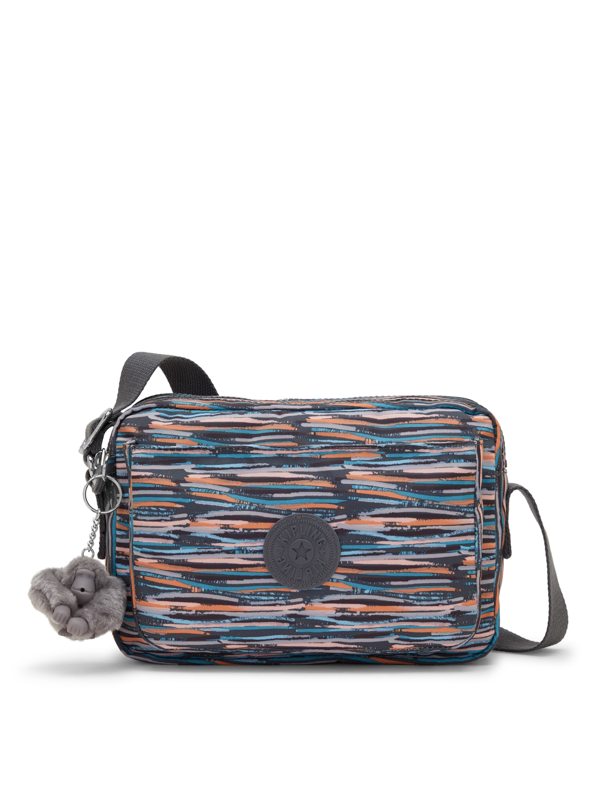 KIPLING Schoudertas 'Abanu' in Zwart: voorkant
