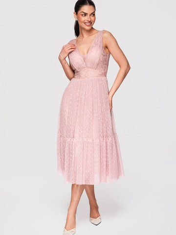 Ombre Dress in Beige