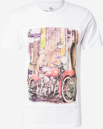 balta Key Largo Marškinėliai 'Race': priekis