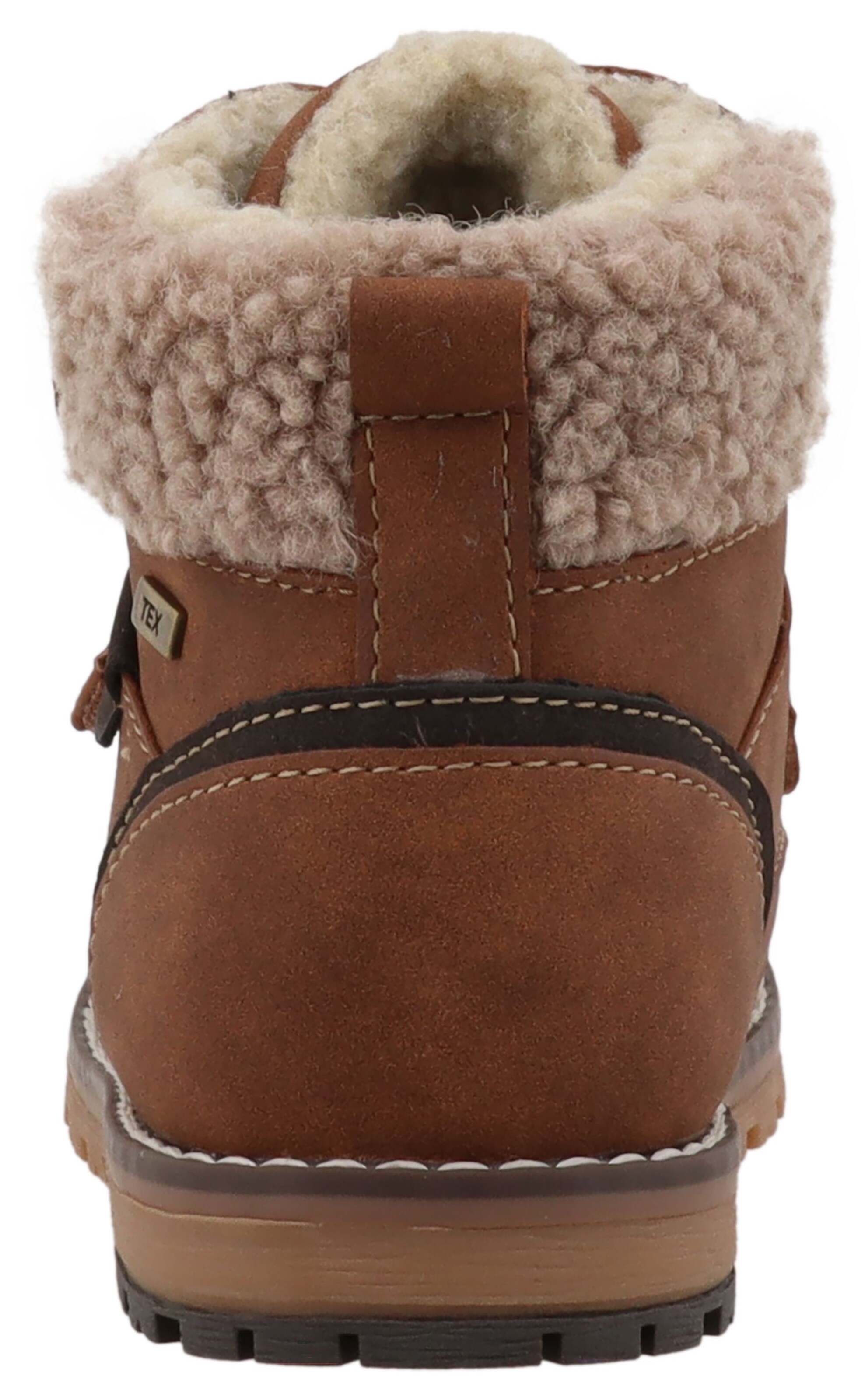 TOM TAILOR Boots in Brown