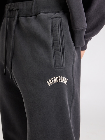 Regular Pantalon 'HERITAGE' Abercrombie & Fitch en noir