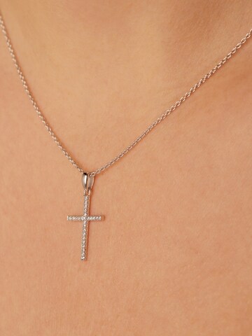 Lucardi Ketting 'Basic' in Zilver