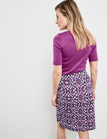 GERRY WEBER Skirt in Purple