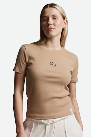 Cotton Candy Shirt in Brown: front