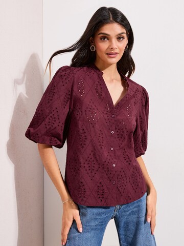 Friends Like These Blouse in Rood: voorkant