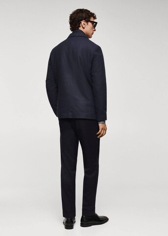 MANGO MAN Between-Season Jacket 'Mateo' in Blue