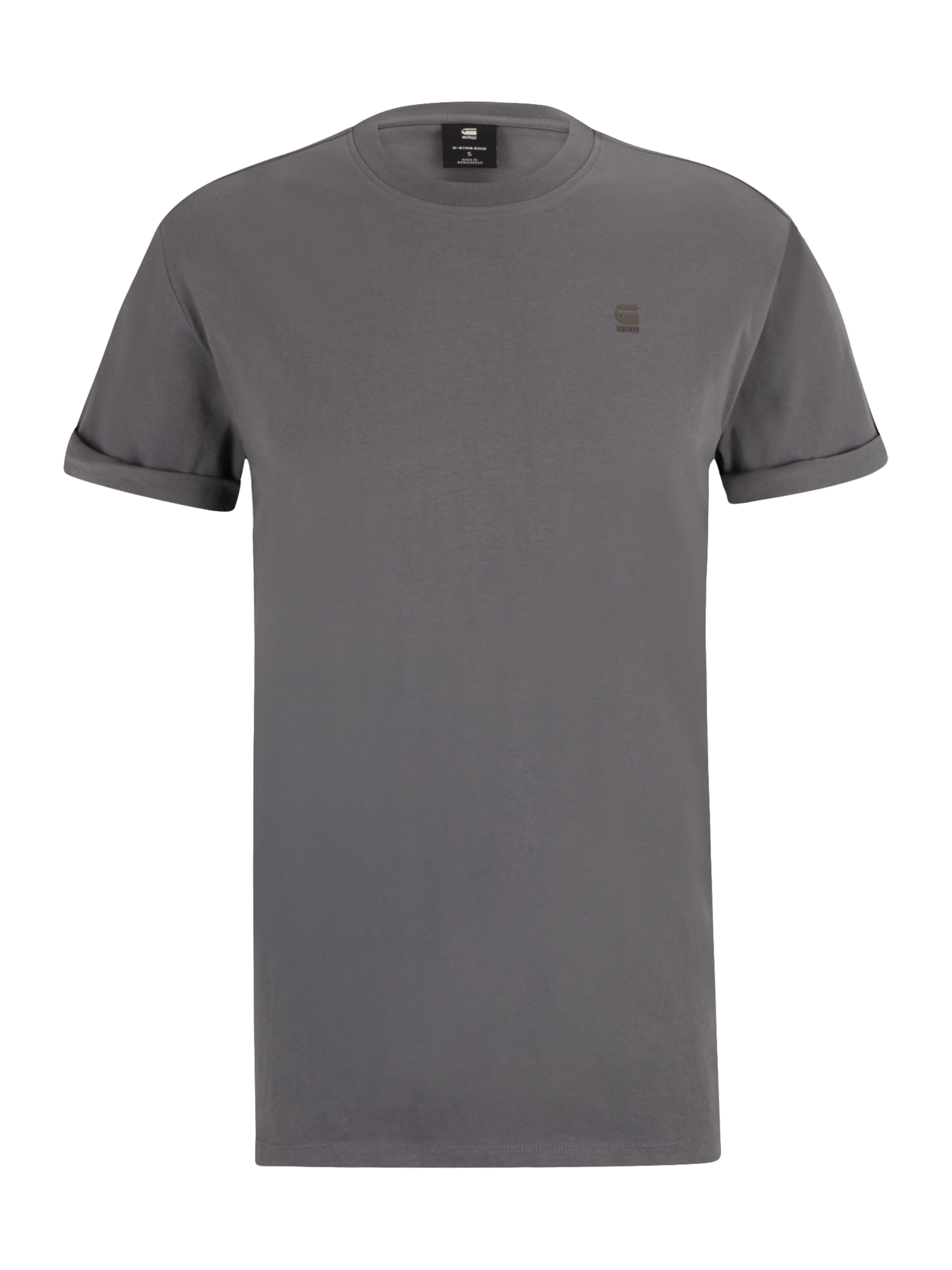 G-STAR Μπλουζάκι 'Lash' σε γκρι: μπροστά