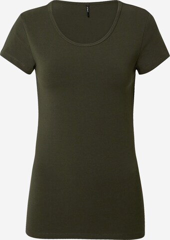 T-shirt ONLY en vert : devant