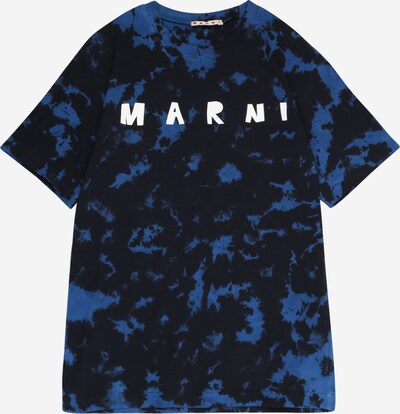 Marni T-Shirt en bleu / bleu marine / blanc, Vue avec produit