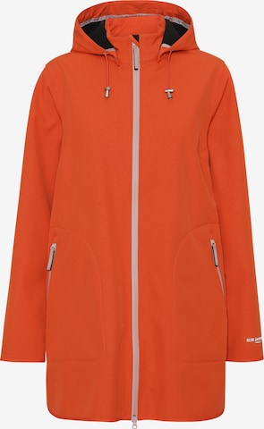 Manteau fonctionnel 'RAIN135B' ILSE JACOBSEN en orange : devant