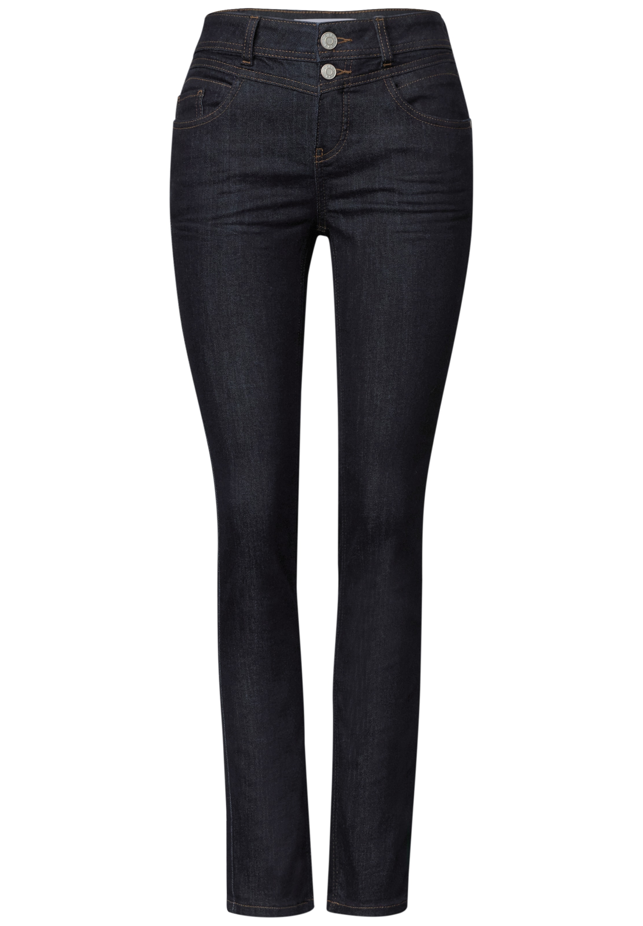 Slimfit Jeans 'Jane' di STREET ONE in blu: frontale