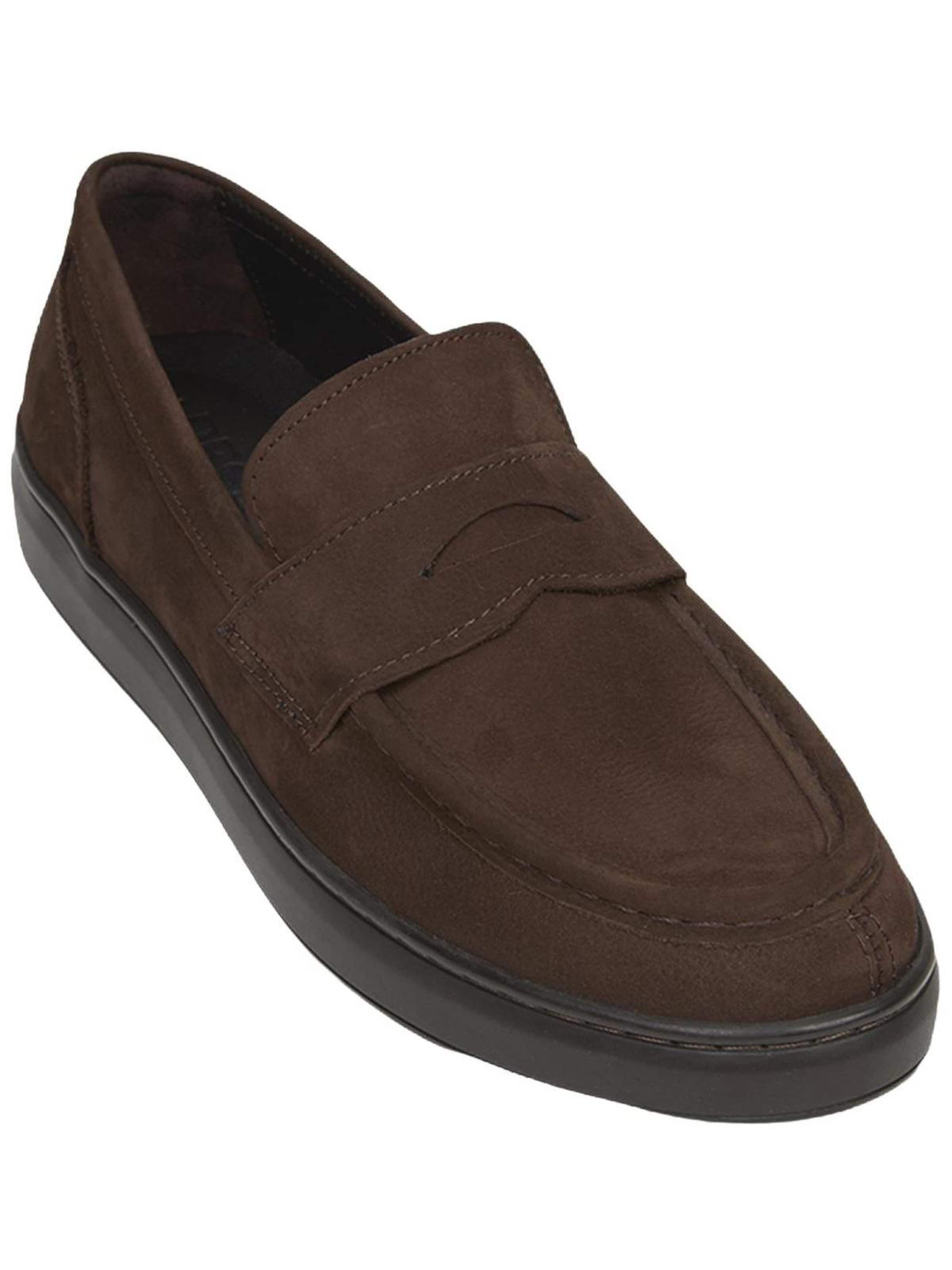 Desa Classic Flats 'Slipper' in Brown