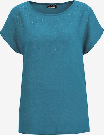 Chemisier Goldner en bleu : devant