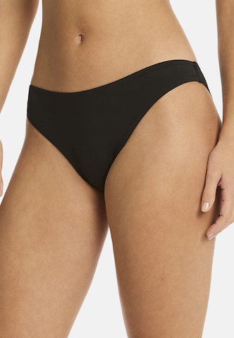 SEA LEVEL Bikinihose 'Essentials' in Schwarz: Vorderseite